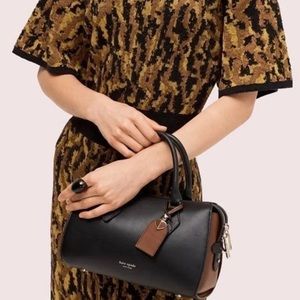 Kate Spade Black Duffle Satcel